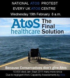 Mass National Demo Against ATOS, Wednesday, 19 TH Feb, 2014 !