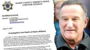 Was Robin Williams taking Selective serotonin reuptake inhibitors (SSRIs)?