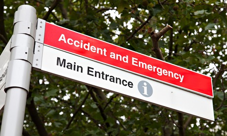 Accident and Emergency Unit sign