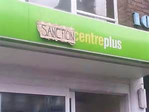sanctions stuck on job centre logo